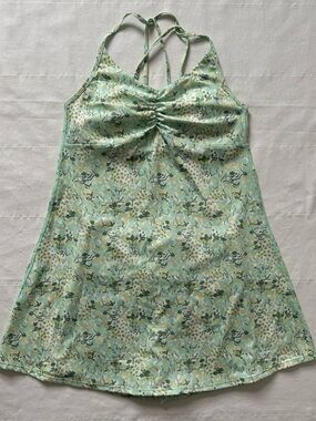 HALARA Light Mint Floral Active Dress